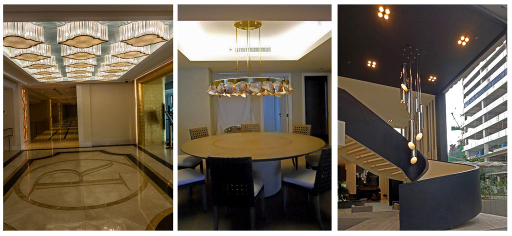 fabricated pendant lamps